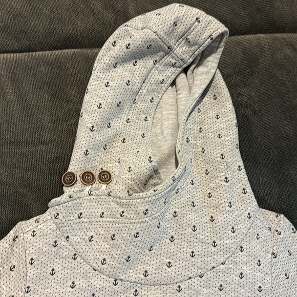 Naketano hoodie, size small, anchor design - Picture 4 of 4